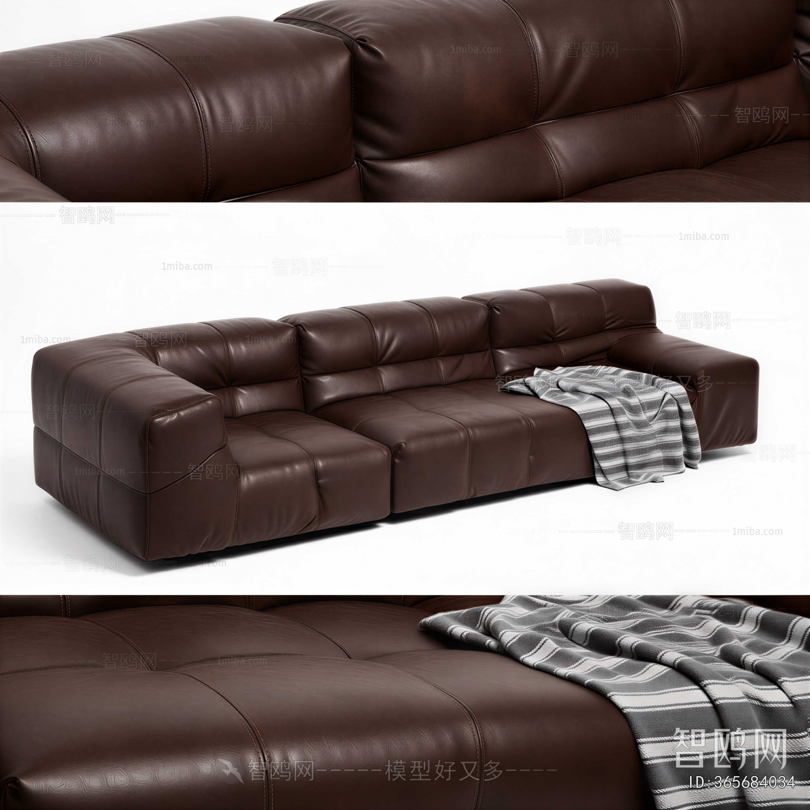 Modern Three-seat Sofa