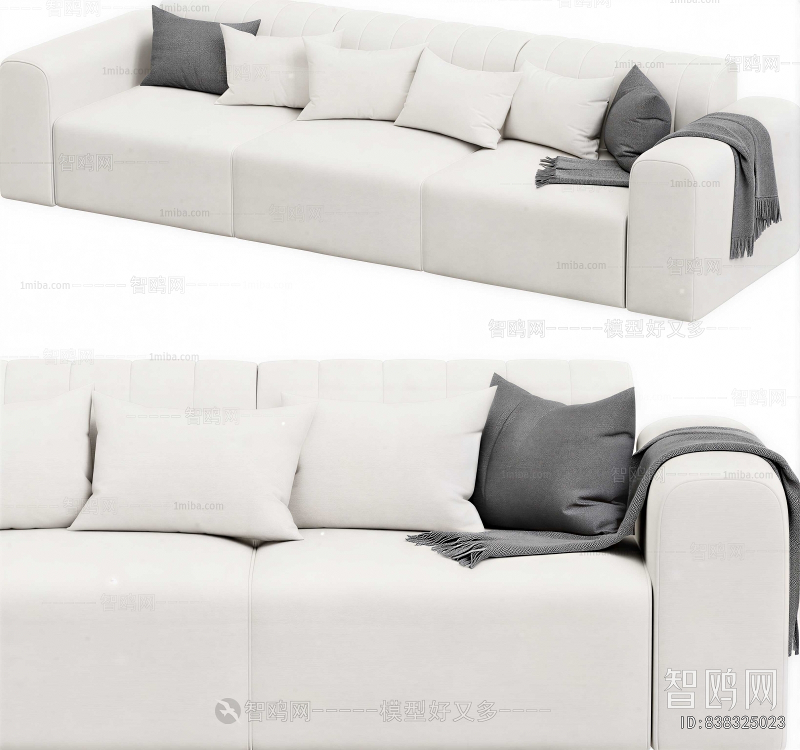 Modern Three-seat Sofa