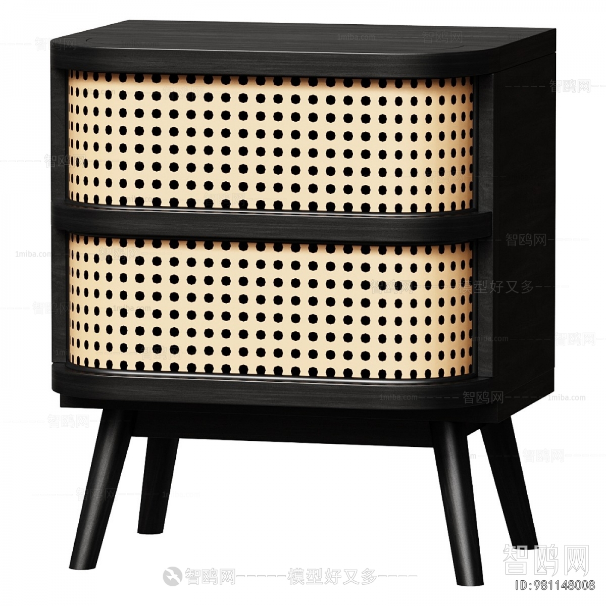Modern Bedside Cupboard