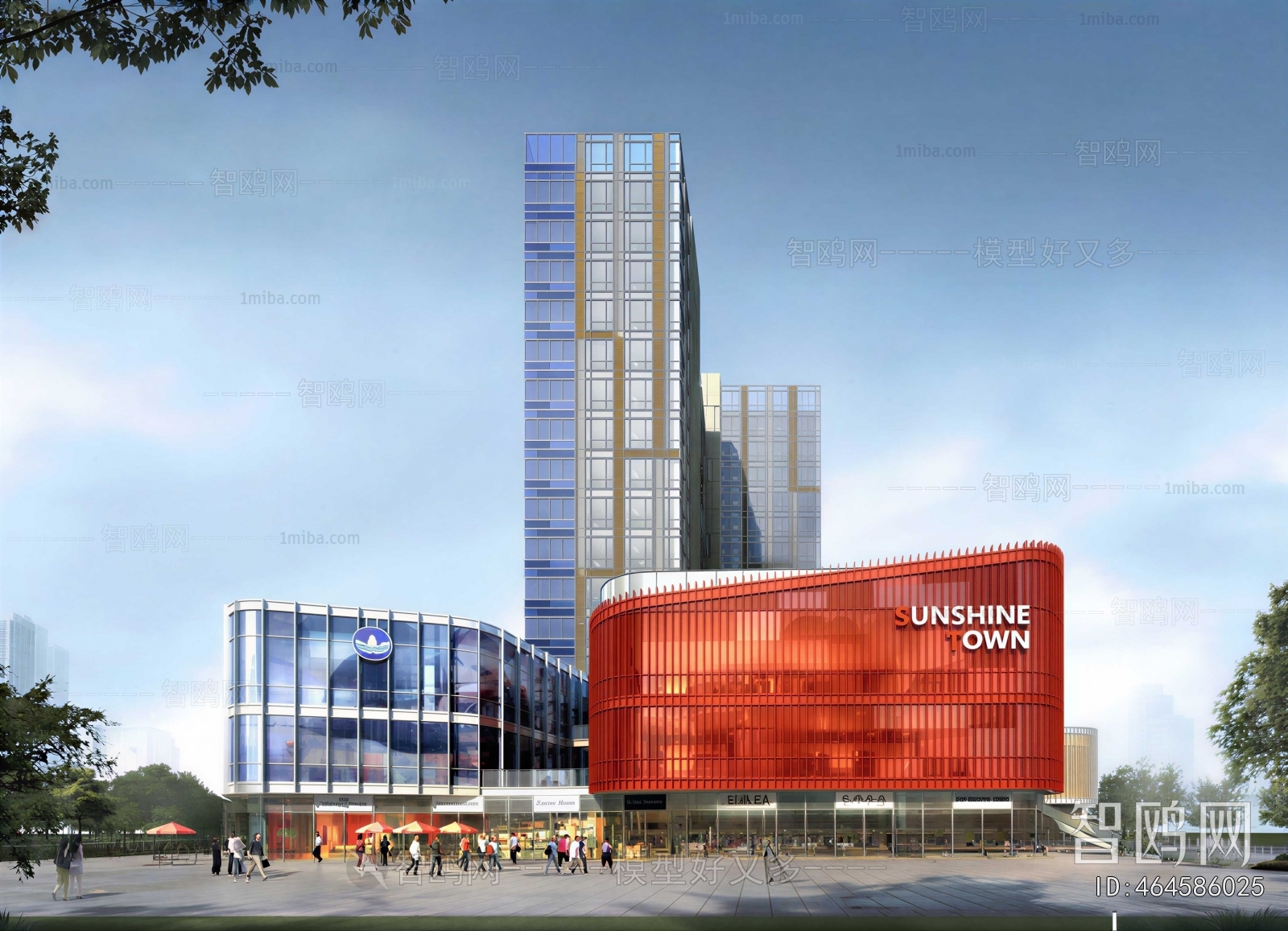 Modern Appearance Of Commercial Building