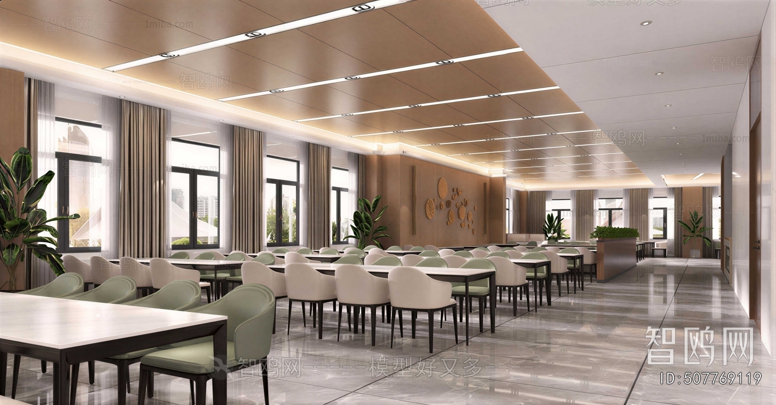 New Chinese Style Dining Room
