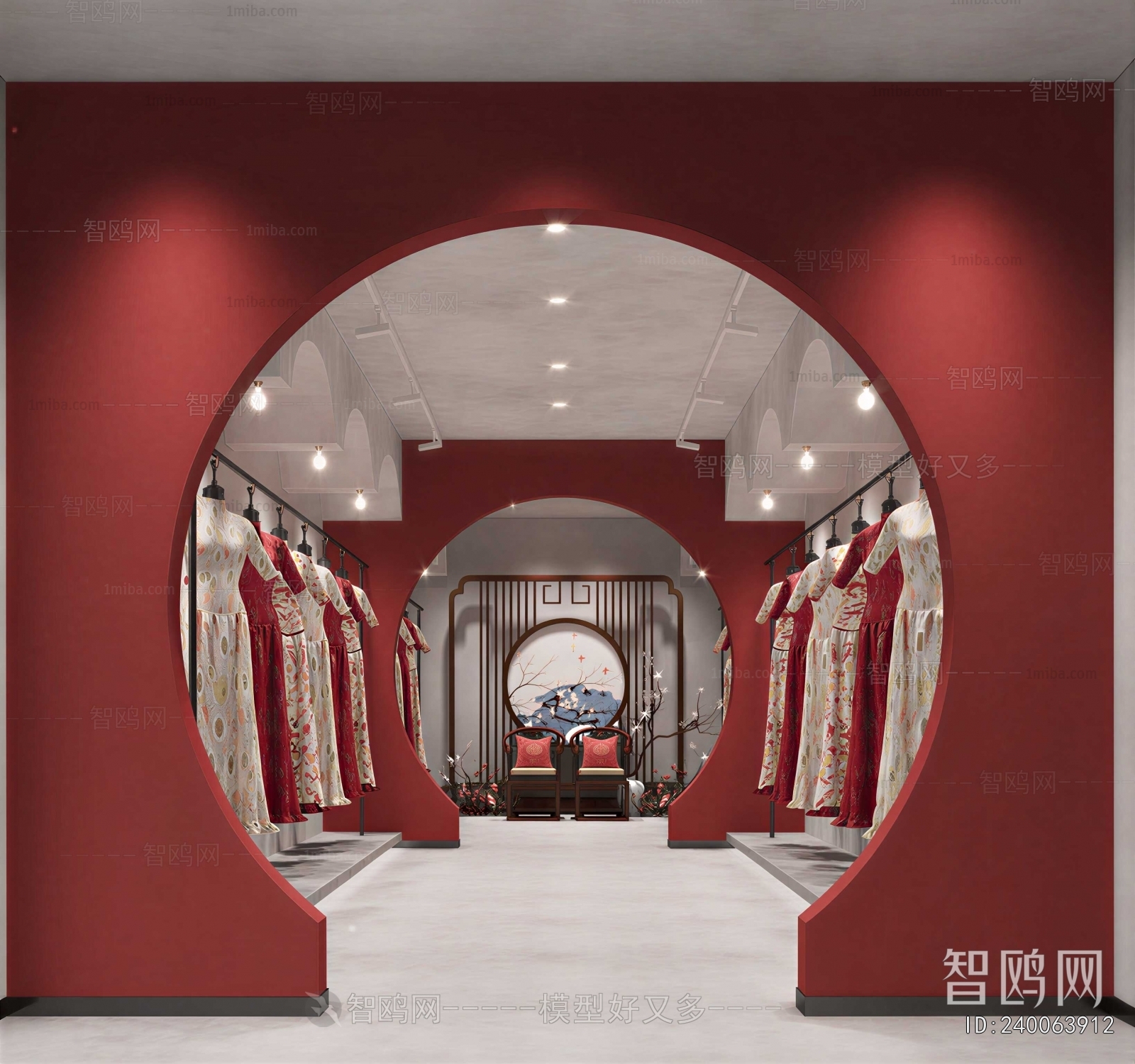 New Chinese Style Wedding Photography Shop