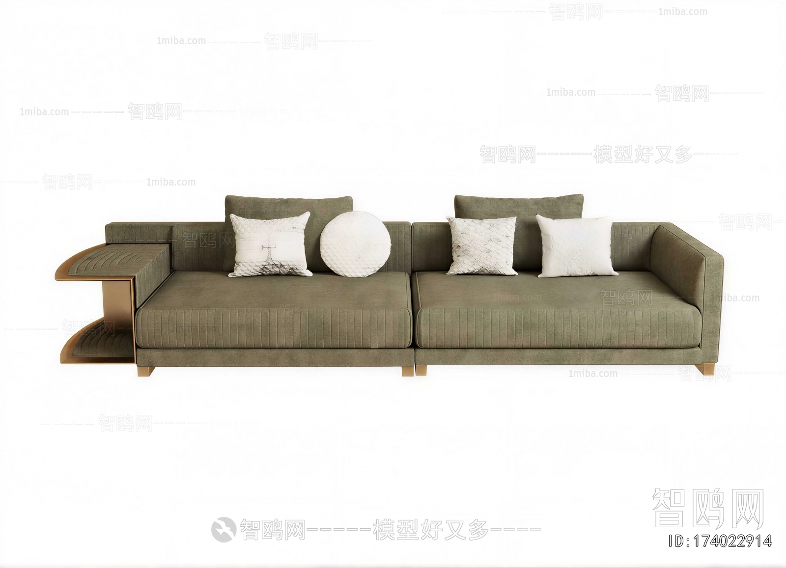 Modern Three-seat Sofa