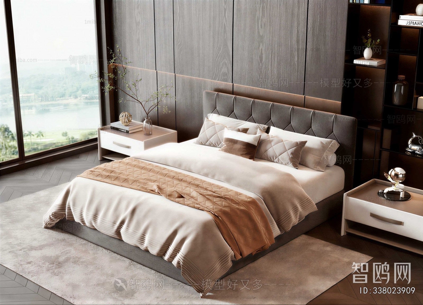 Modern Double Bed