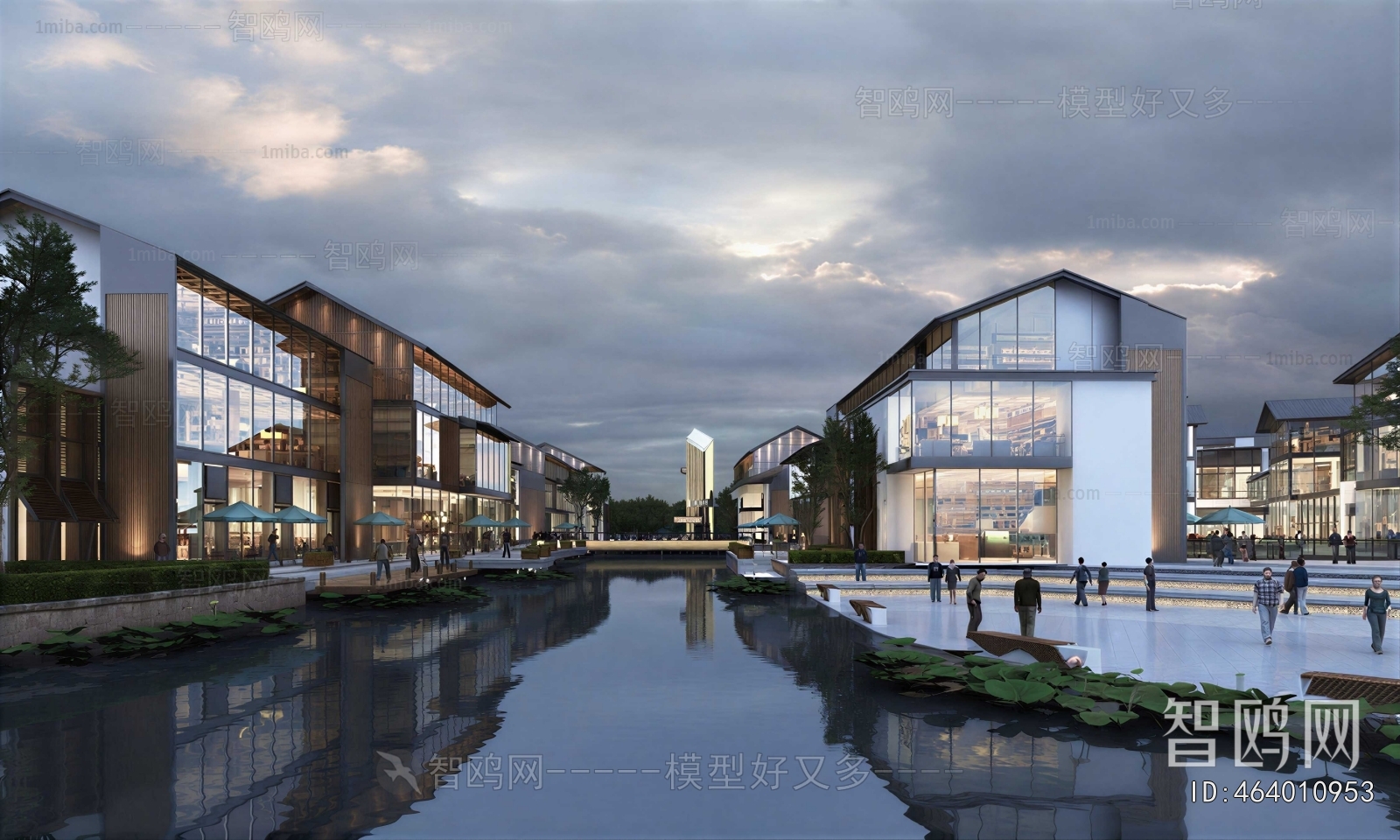 New Chinese Style Architecture Of Artistic Style