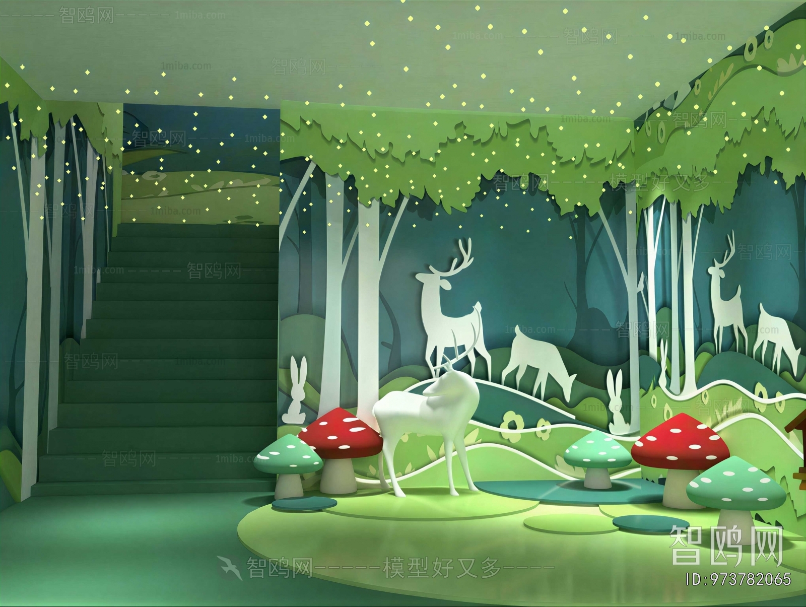 Modern Children's Playroom