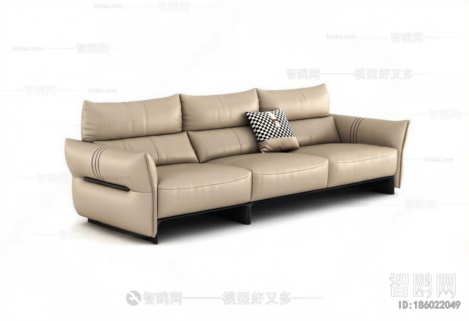 Modern Three-seat Sofa