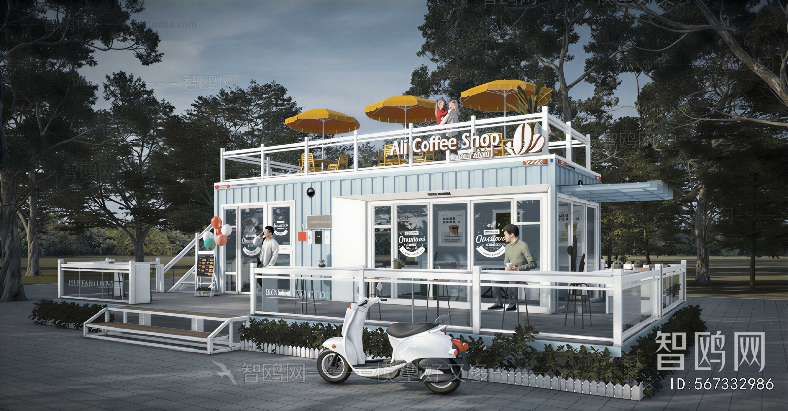 Modern Cafe
