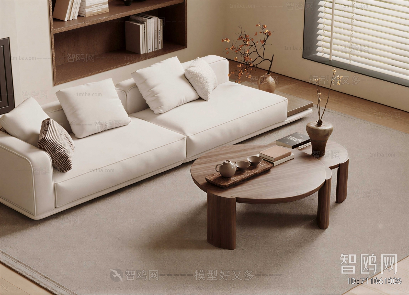 New Chinese Style Sofa Combination