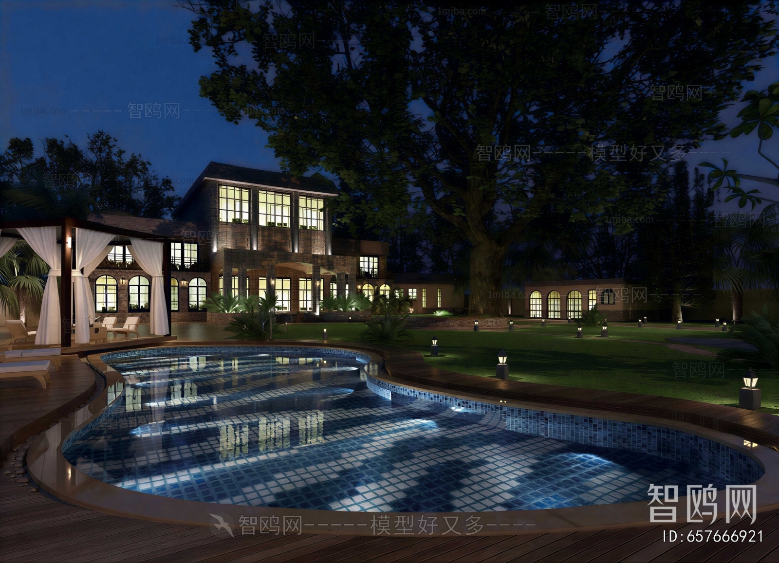 New Chinese Style Detached Villa