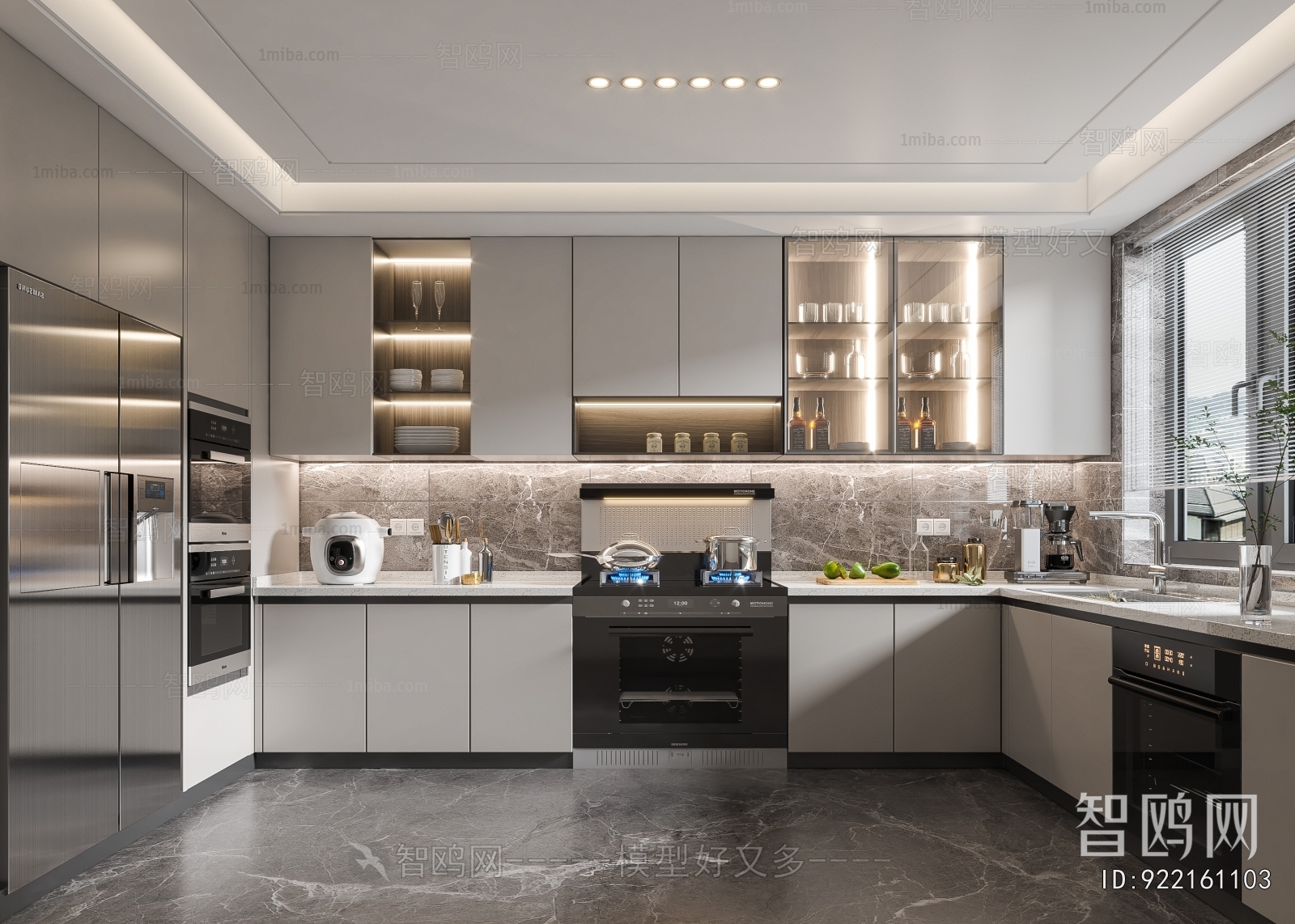 Modern The Kitchen