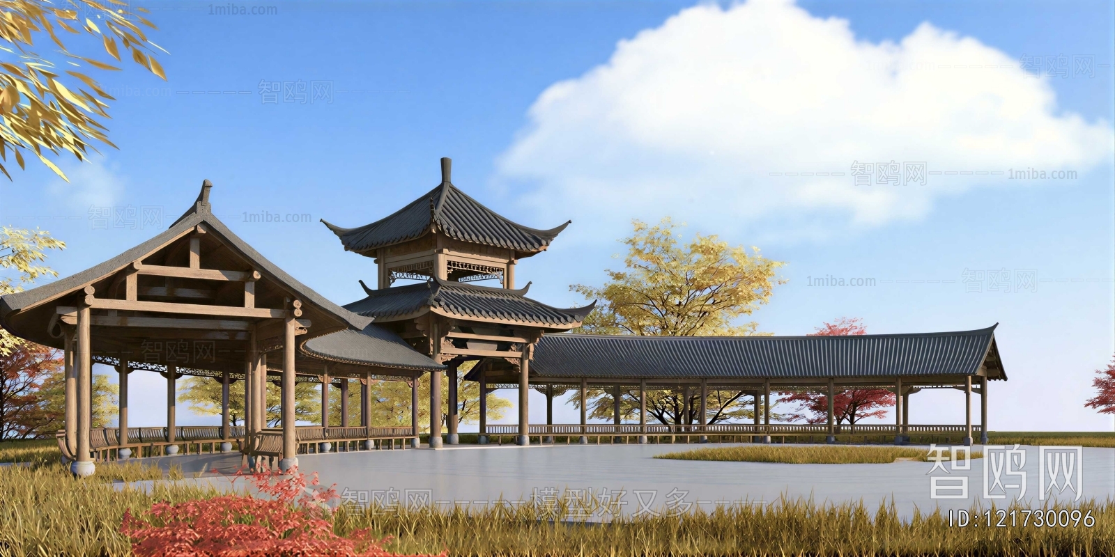 Chinese Style Building Appearance