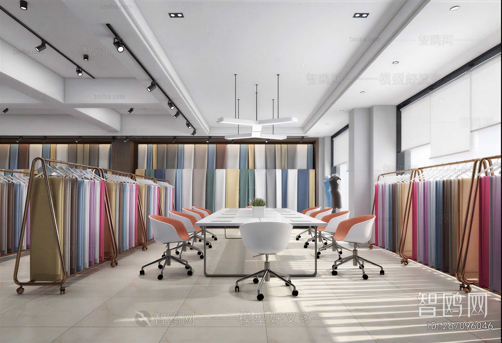 Modern Office Negotiation Area