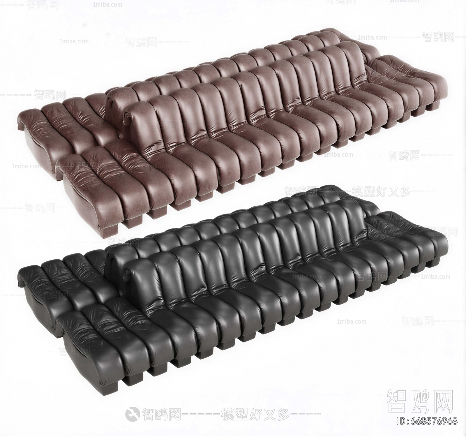 Modern Multi Person Sofa