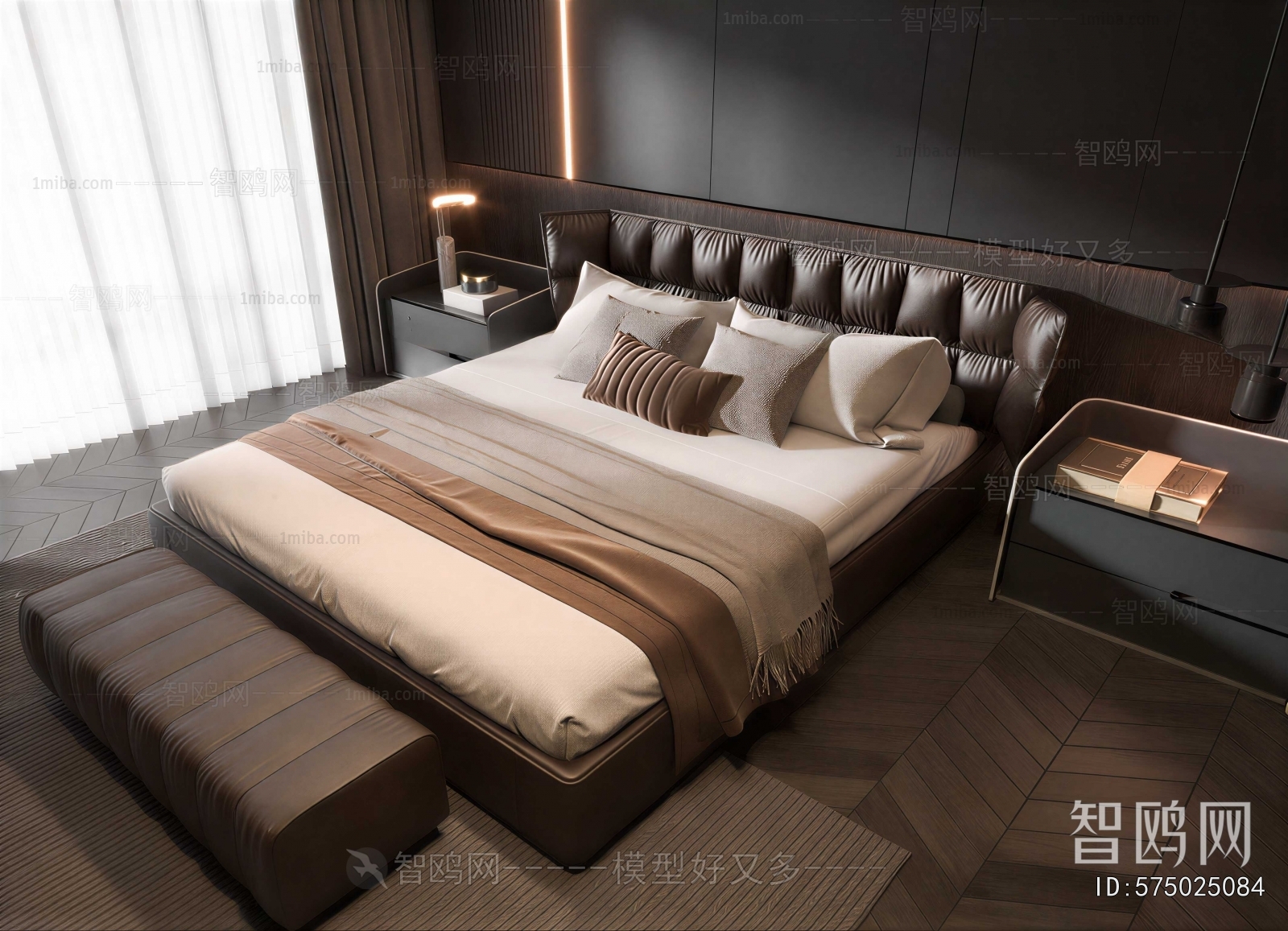 Modern Double Bed