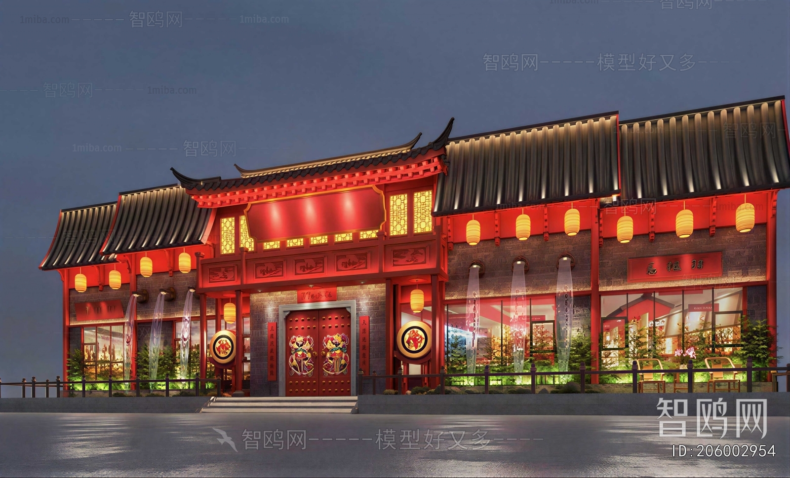 New Chinese Style Facade Element