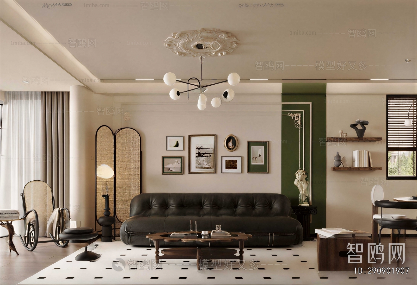 French Style A Living Room