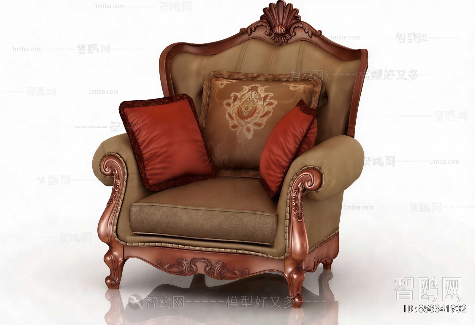 European Style Single Sofa