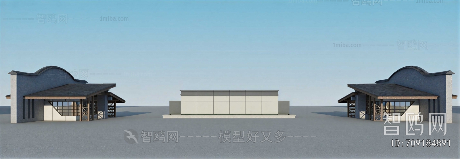 Chinese Style Building Appearance