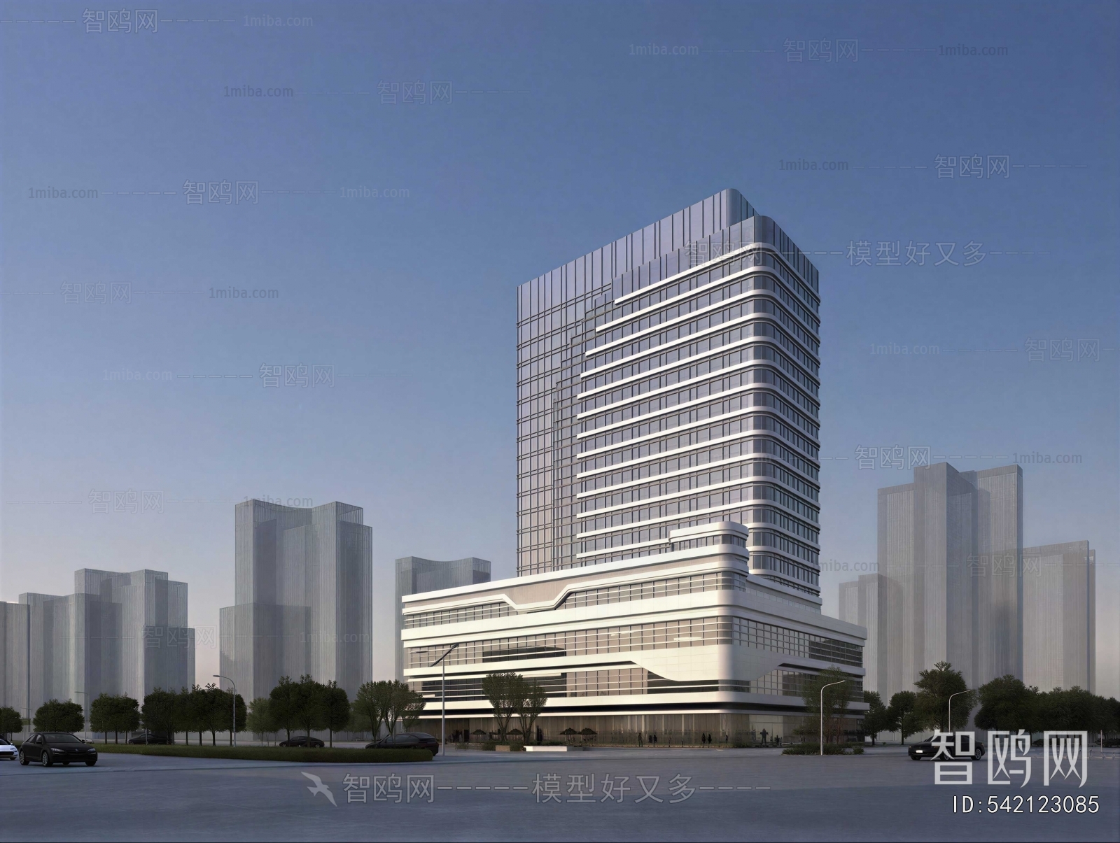 Modern Appearance Of Commercial Building