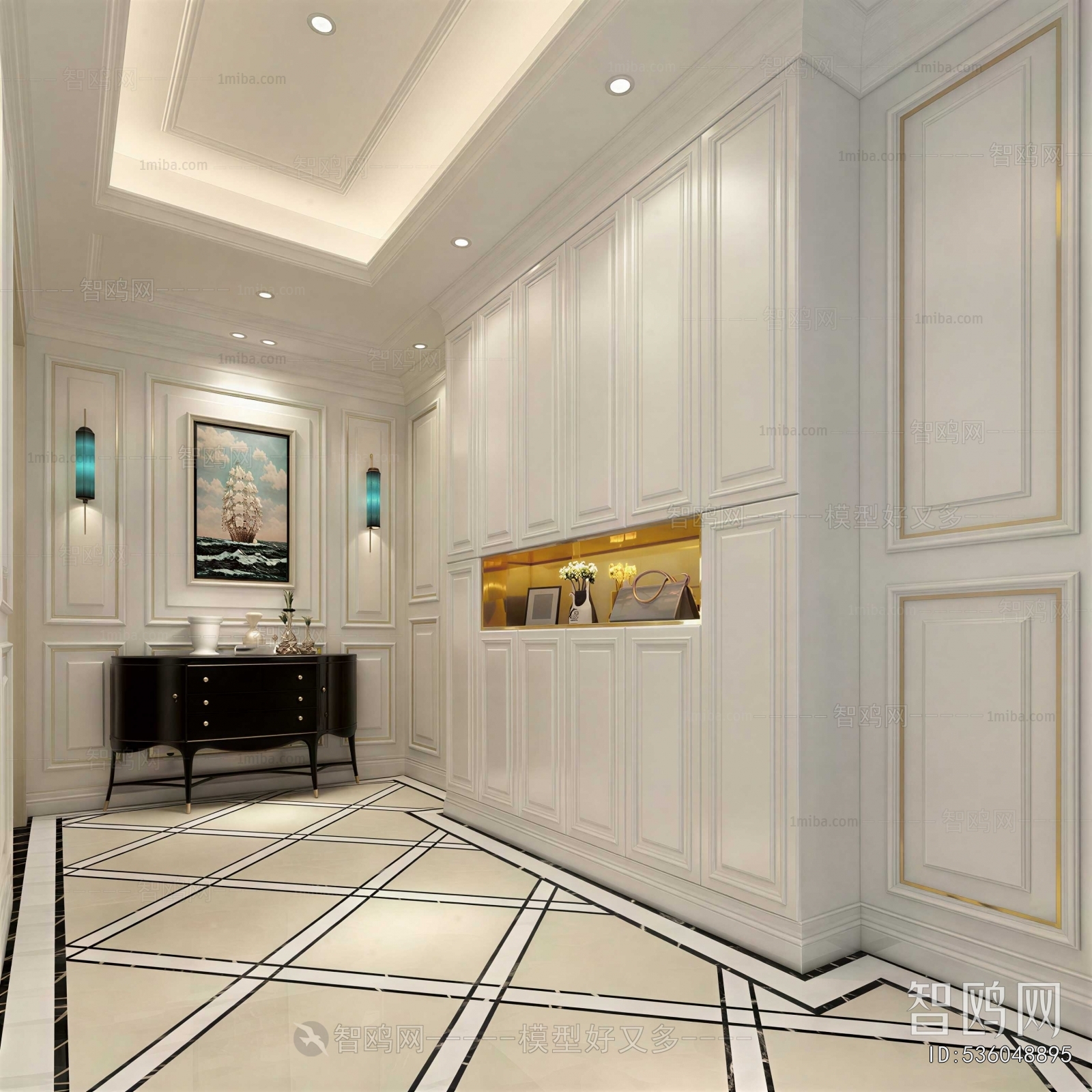 Modern Hallway