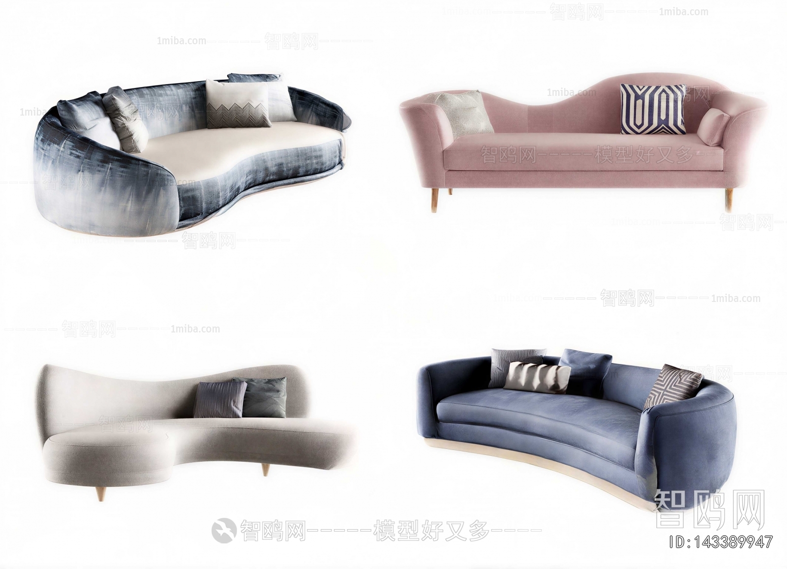 Modern Three-seat Sofa