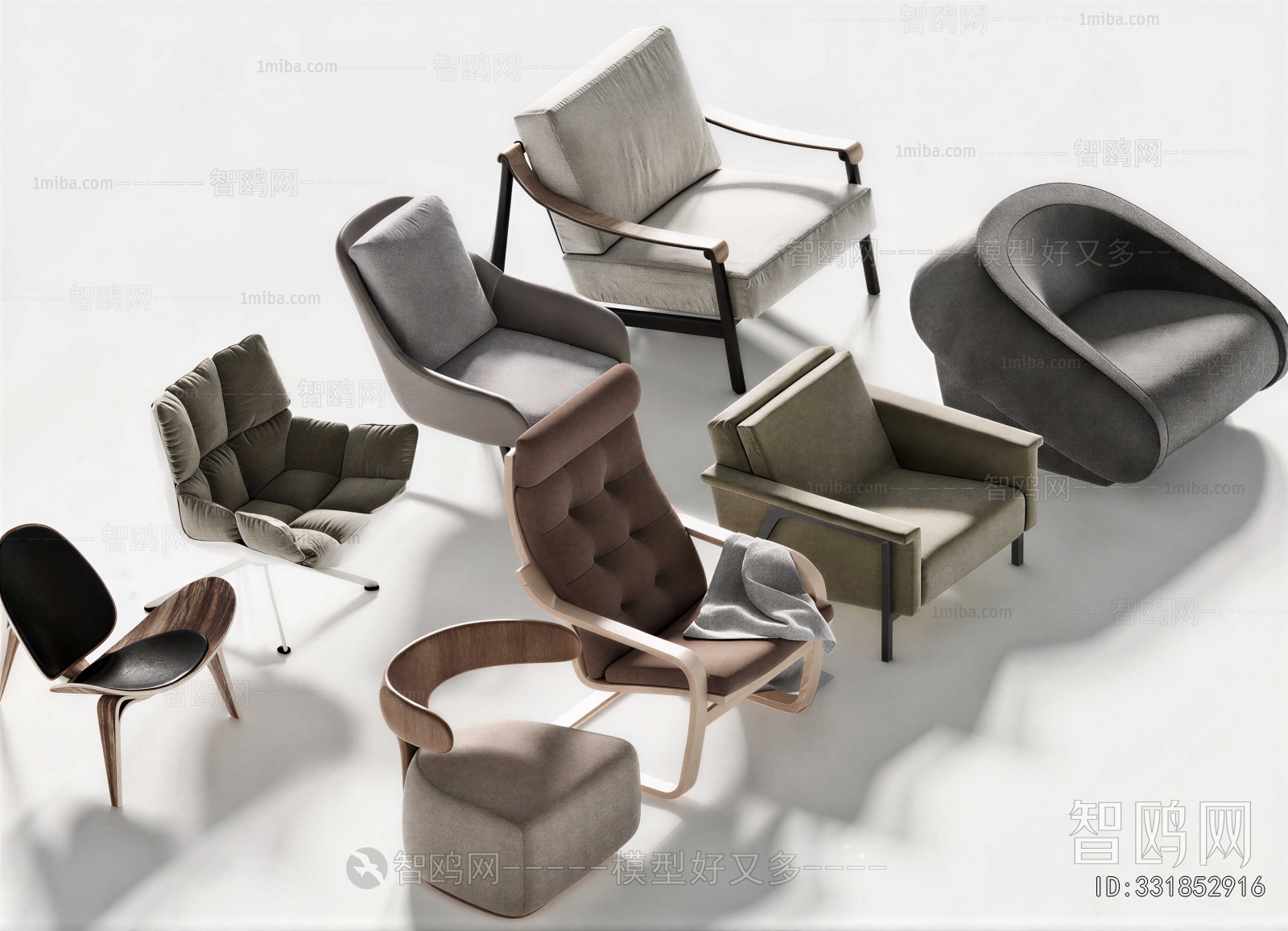 Modern Single Sofa