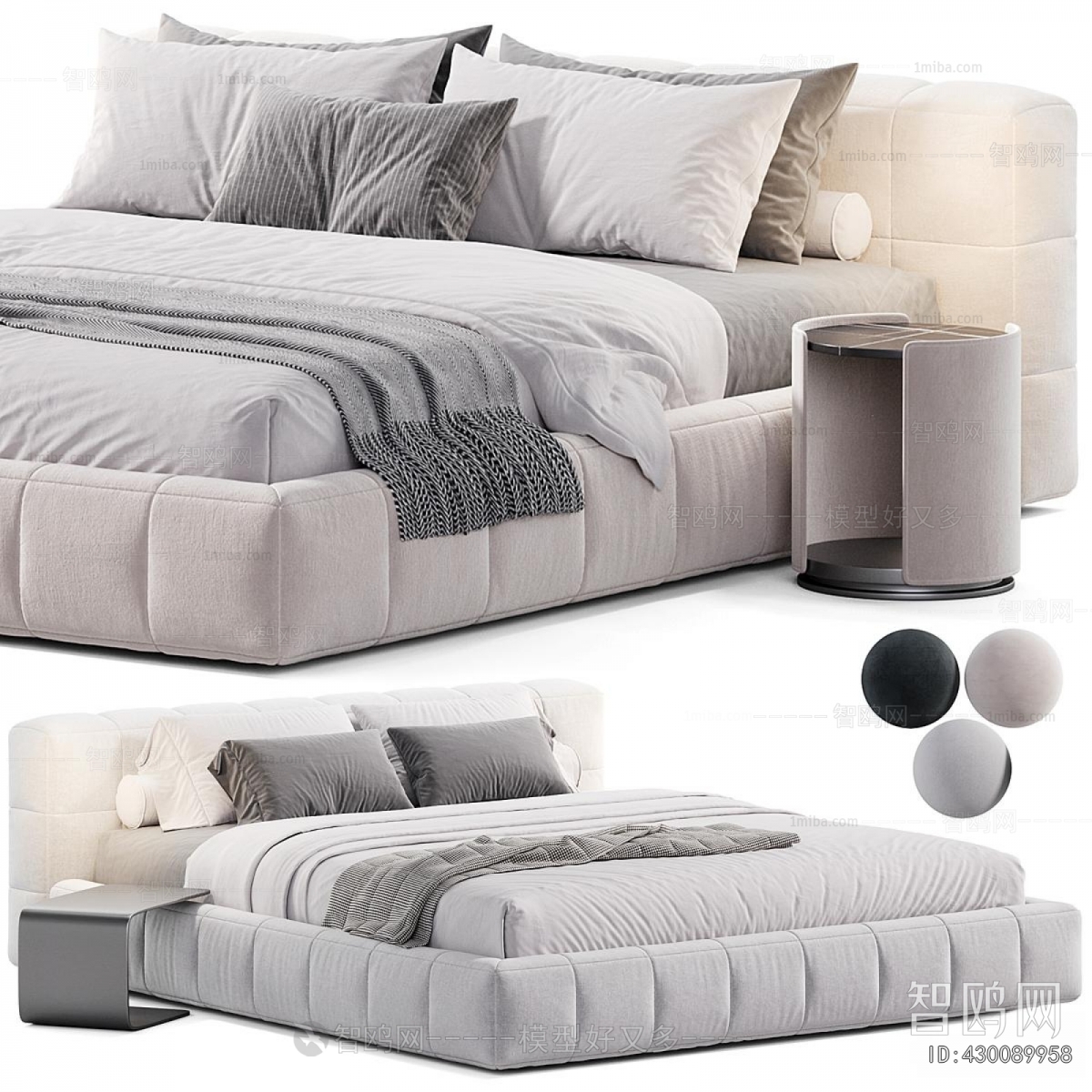 Modern Double Bed