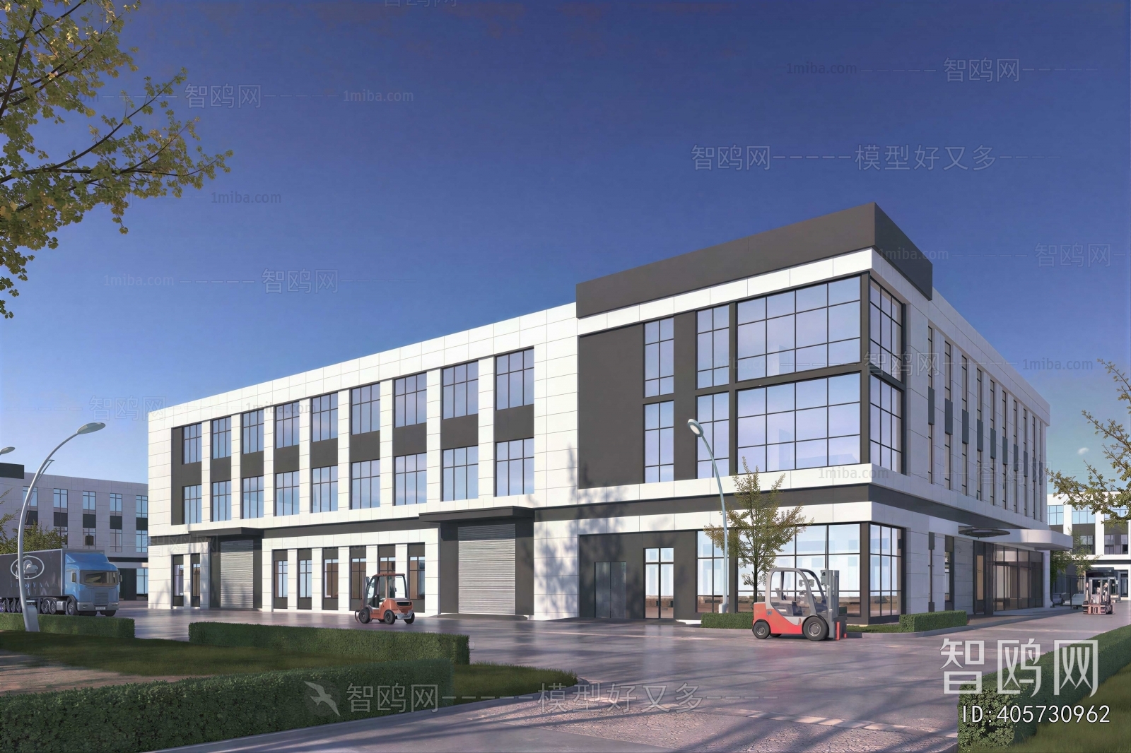 Modern Industrial Building