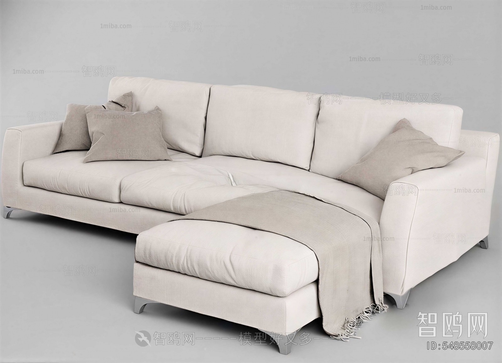Modern Multi Person Sofa