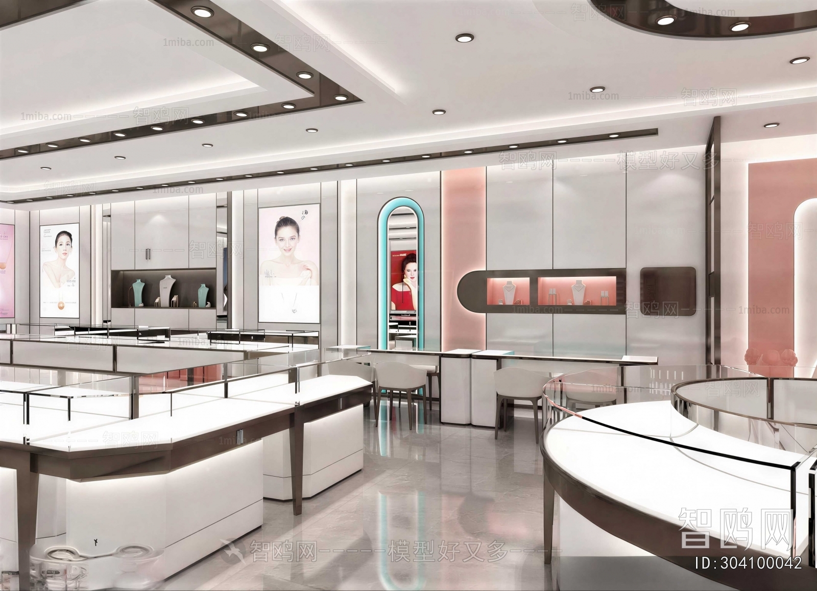 New Chinese Style Jewelry Store