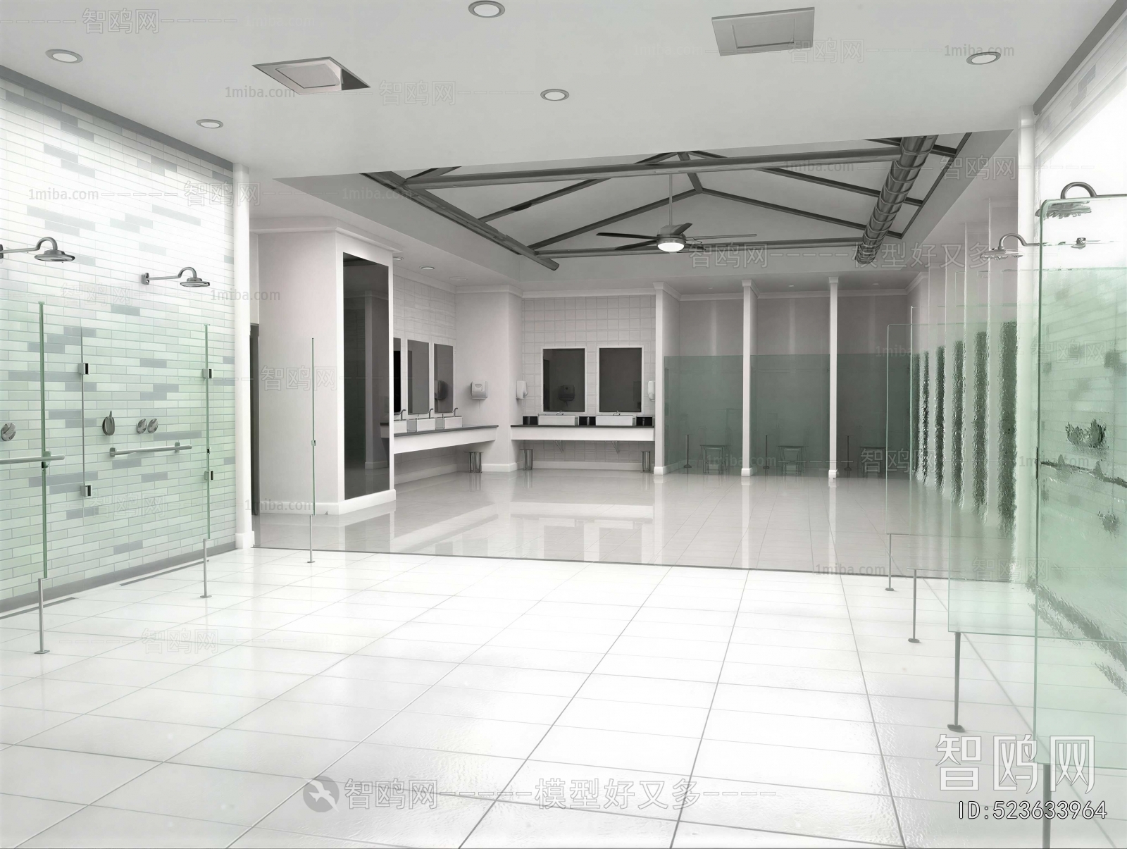 Modern Public Toilet