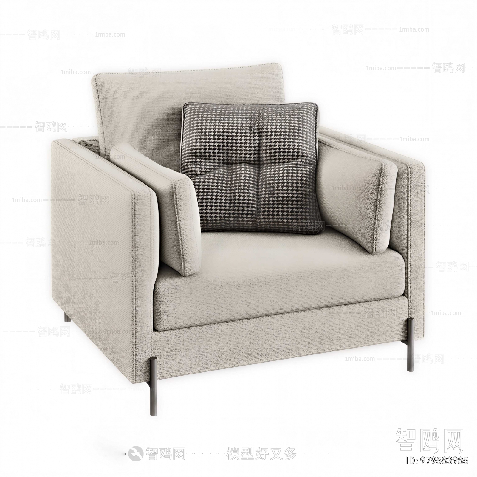 Modern Single Sofa