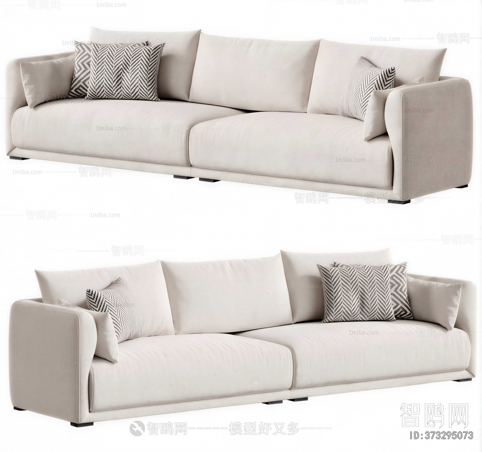 Modern Three-seat Sofa