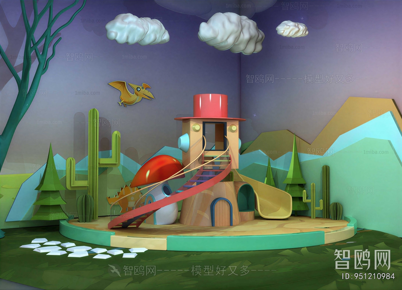 Modern Children's Playroom