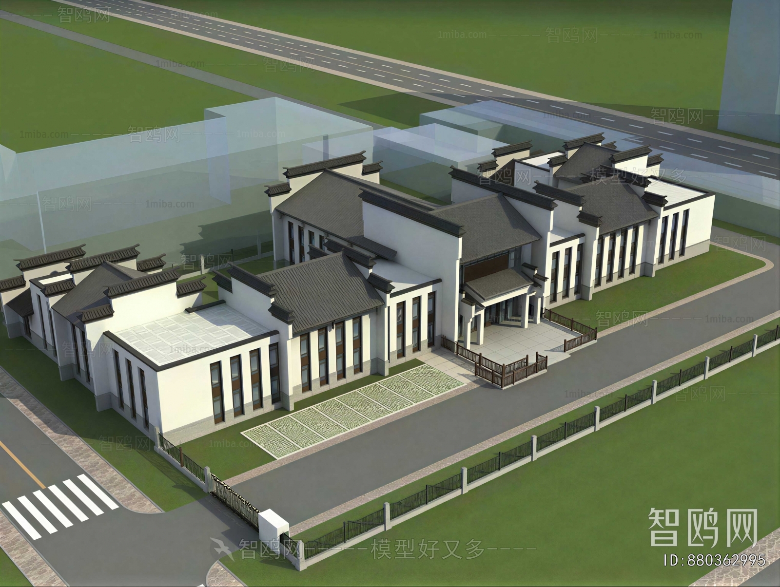 New Chinese Style Residential Building