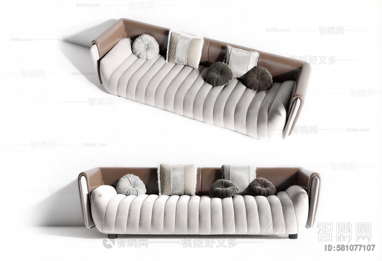 Modern Three-seat Sofa