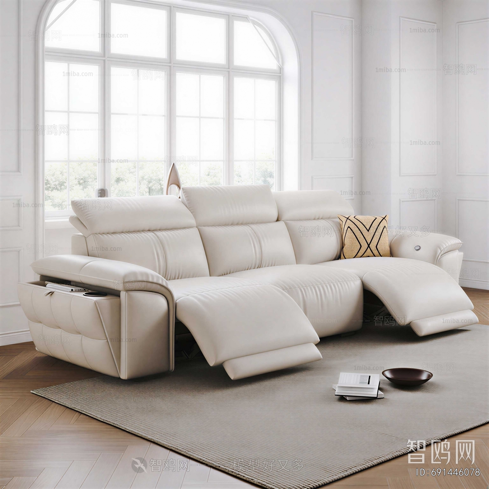 Modern Multi Person Sofa