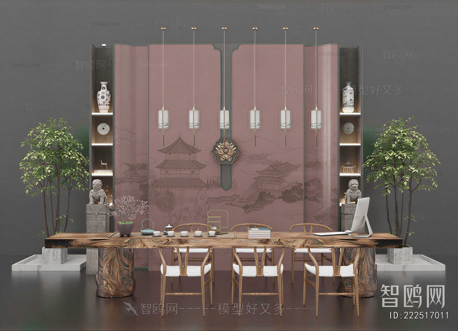New Chinese Style Tea Tables And Chairs