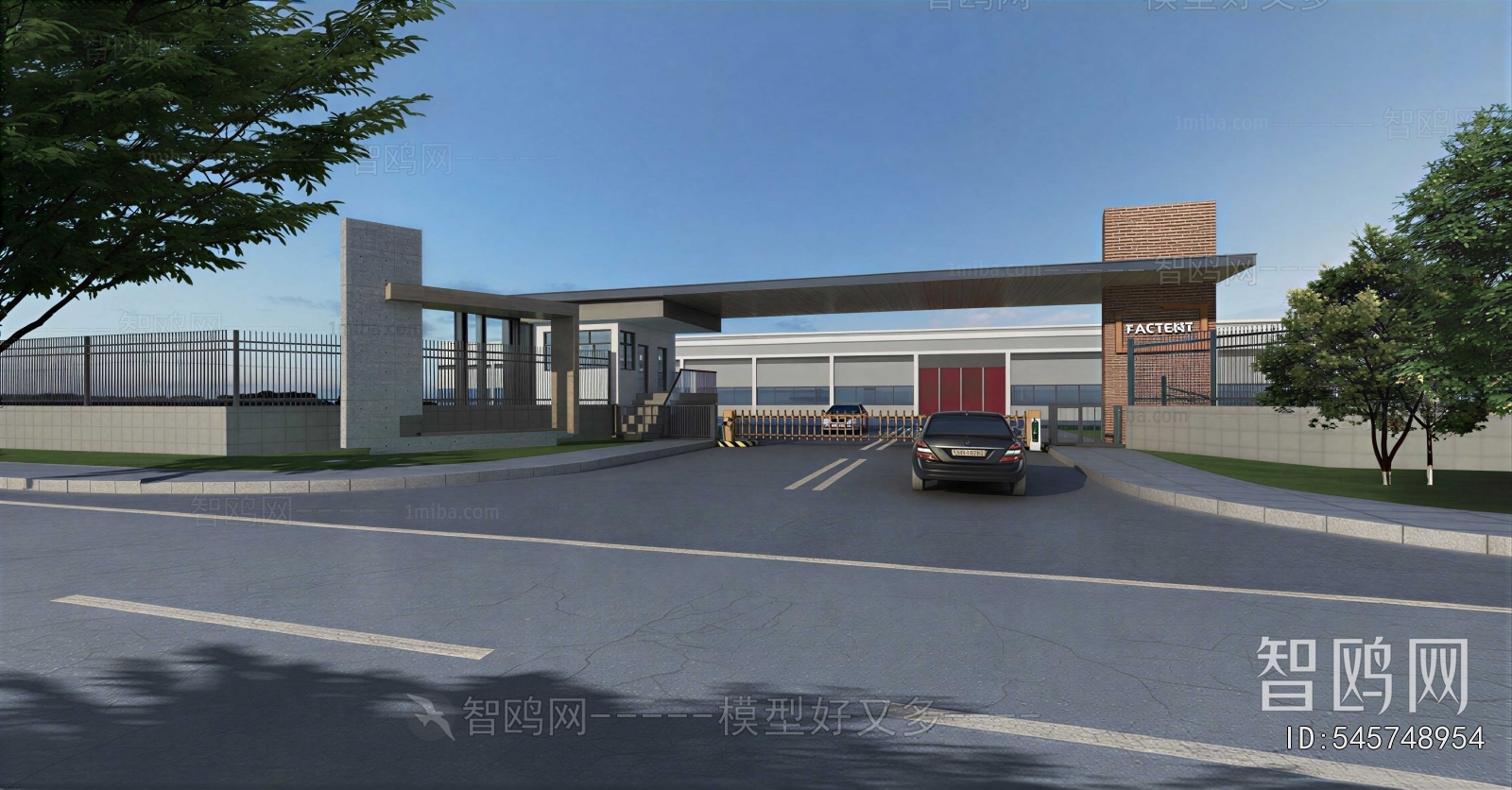 Modern Appearance Of Commercial Building