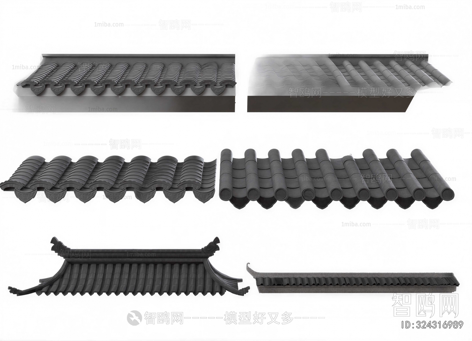 Chinese Style Building Component