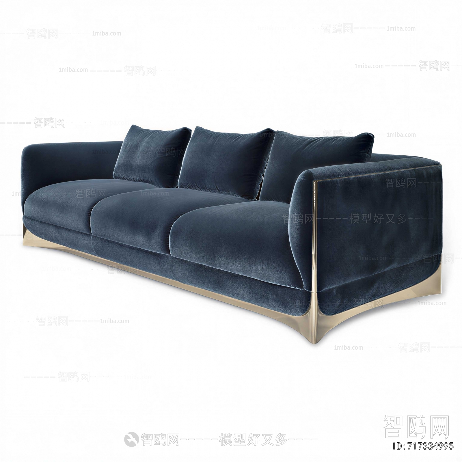 Modern Three-seat Sofa