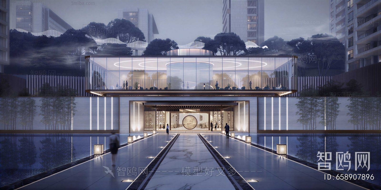 Modern Building Appearance
