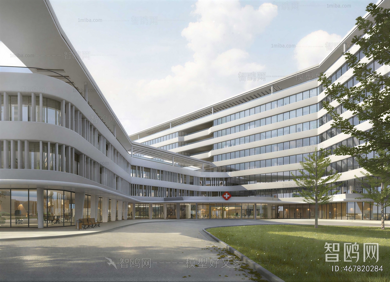 Modern Appearance Of Commercial Building