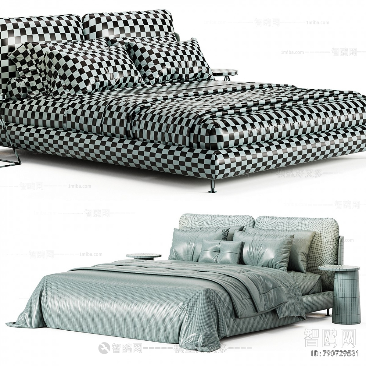 Modern Double Bed