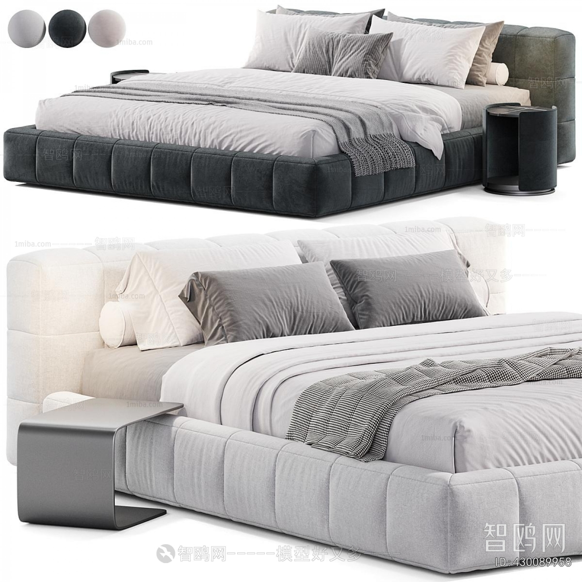 Modern Double Bed