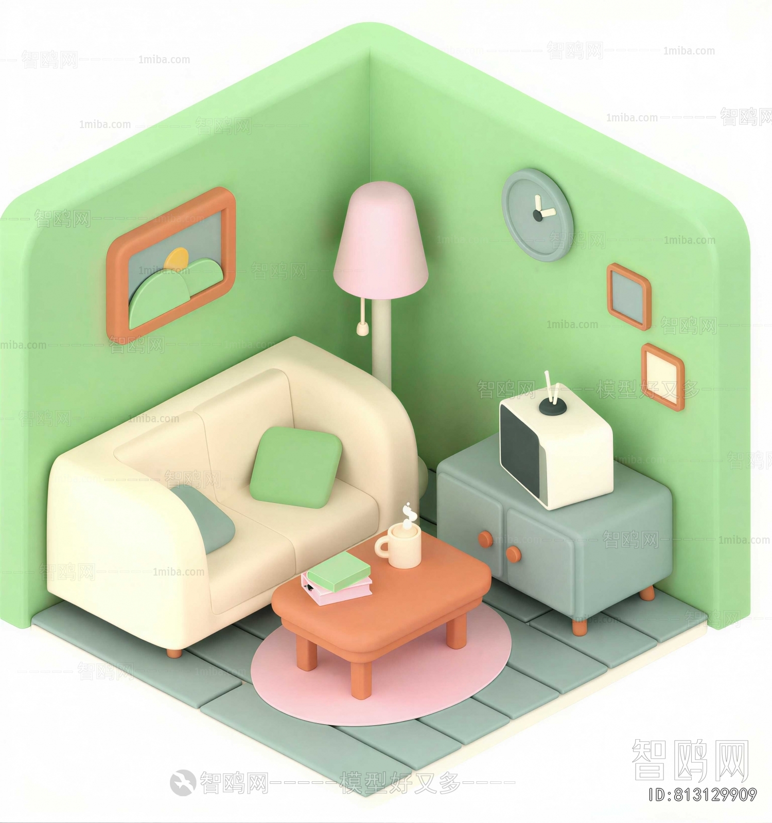 Modern Cartoon House