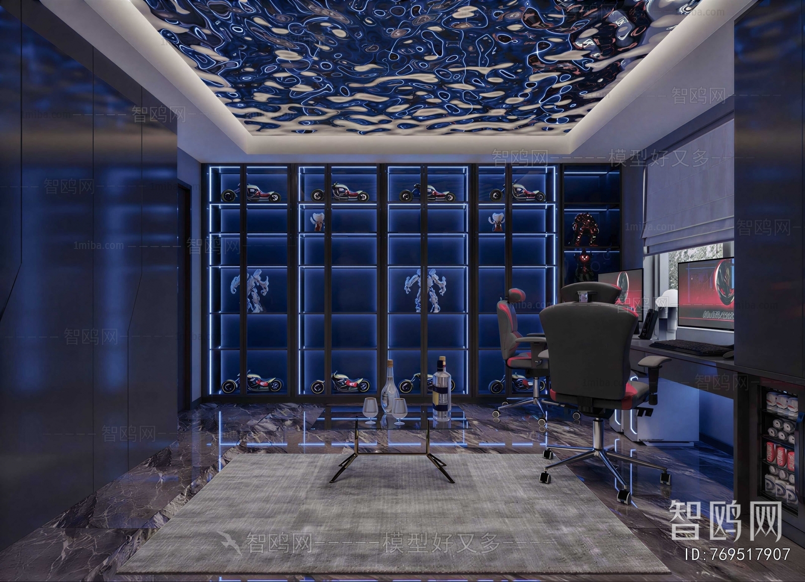 Modern E-sports Room