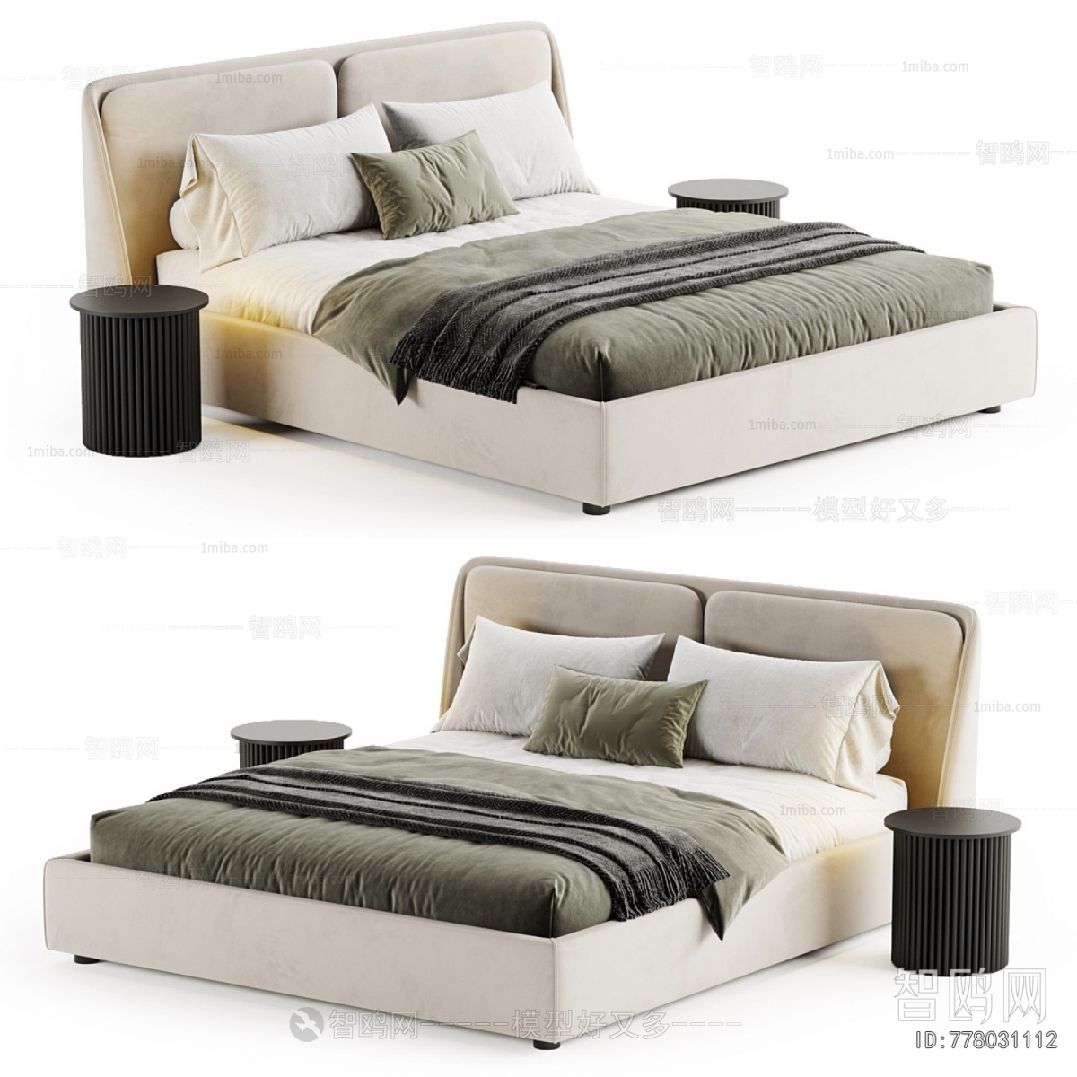 Modern Double Bed