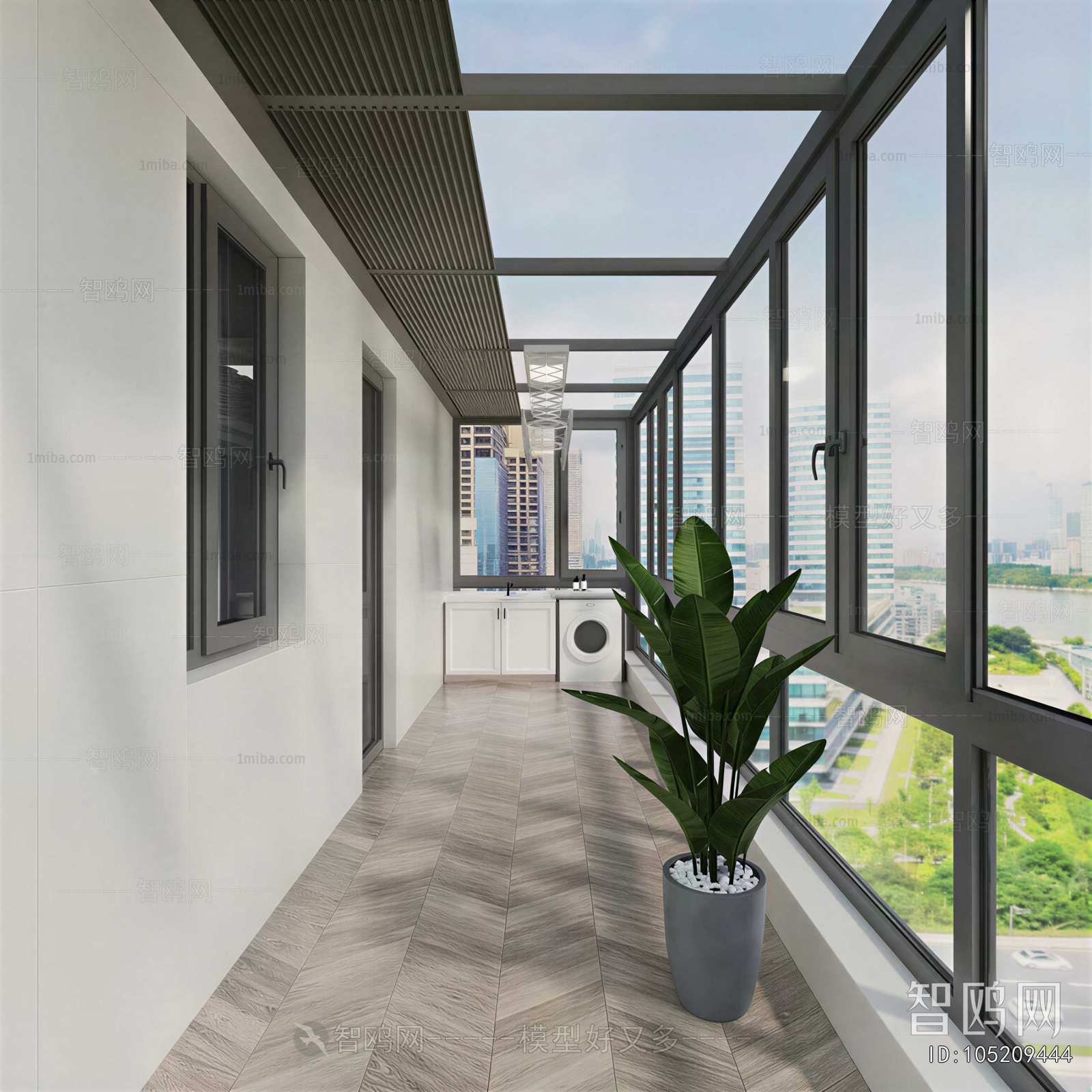 Modern Leisure Balcony